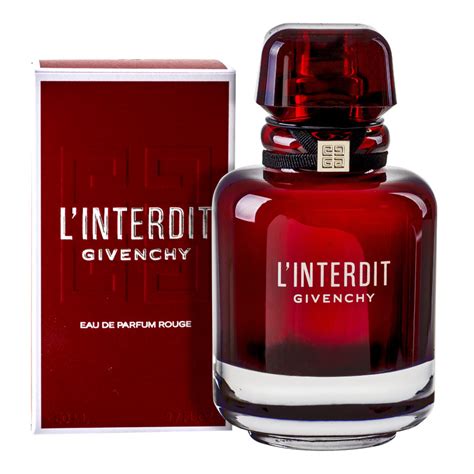 l'interdit givenchy cena|givenchy l'interdit rouge ultime.